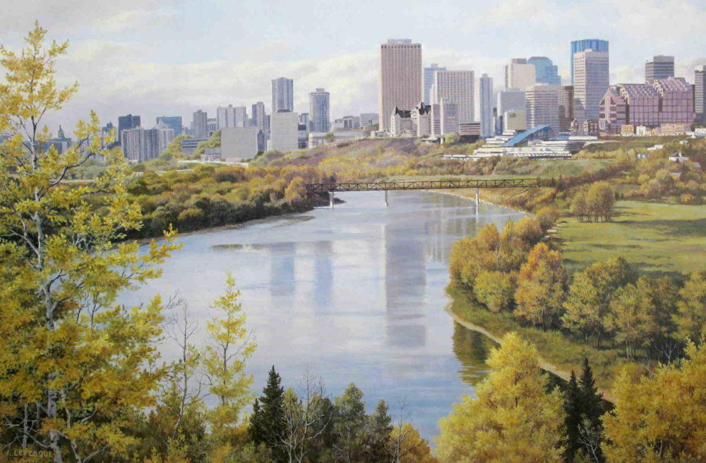 September Skyline Edmonton Isabel Levesque