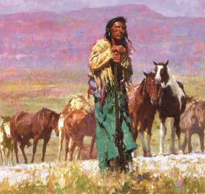 Shepherd Of The Plains Howard Terpning