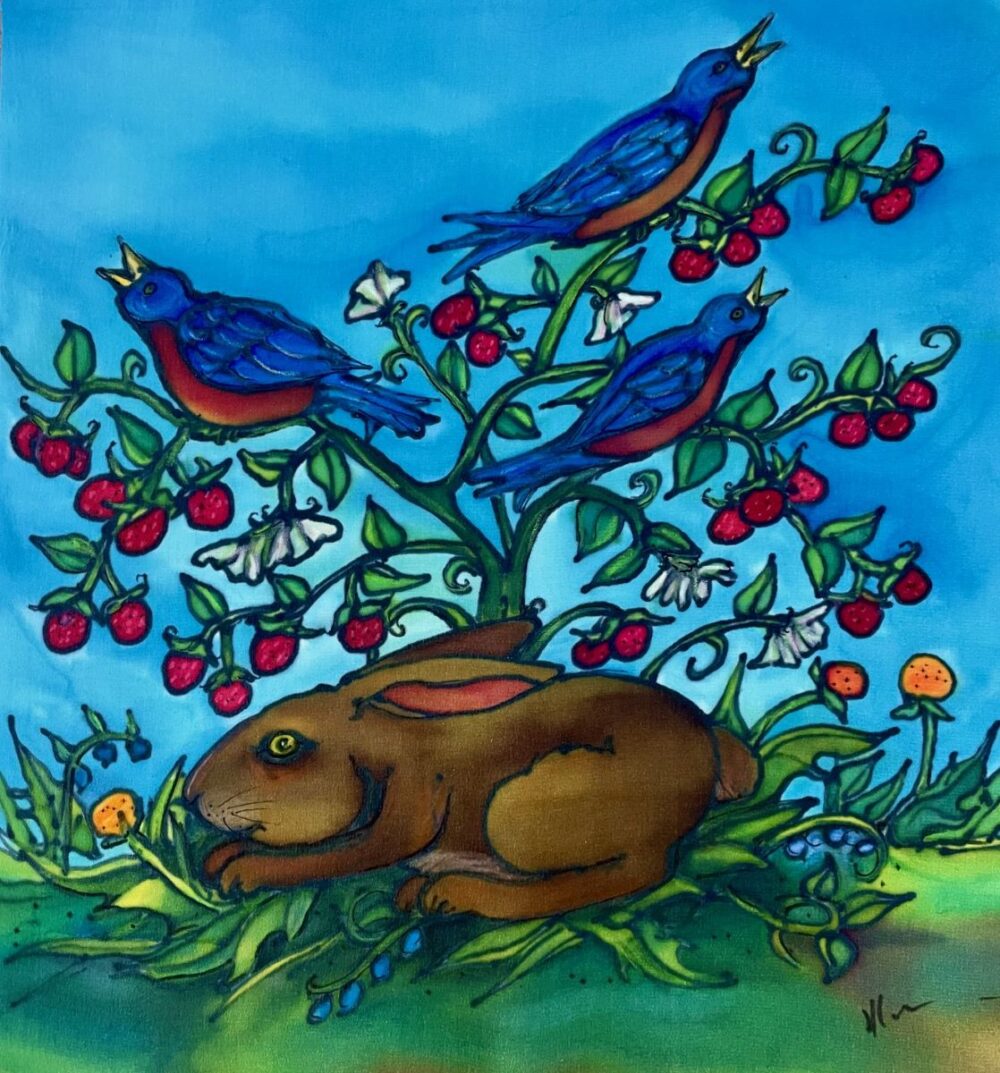 birds on a tree