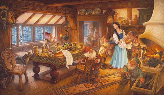 Snow White And The Seven Dwarves Scott Gustafson