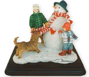 Snowman - Figurine - Trisha Romance