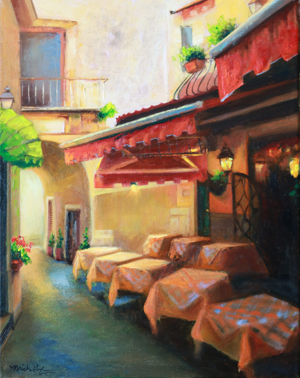 Sorrento Charm, Italy, Cafe - Michelle Murray