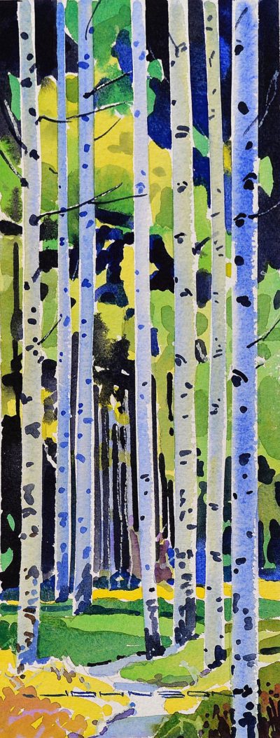 Spring Aspens - Gregg Johnson