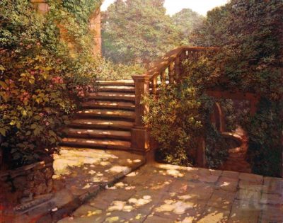 Steps at Hestercombe - Philip Craig