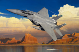 Strike Eagle over Lake Powell - William Phillips