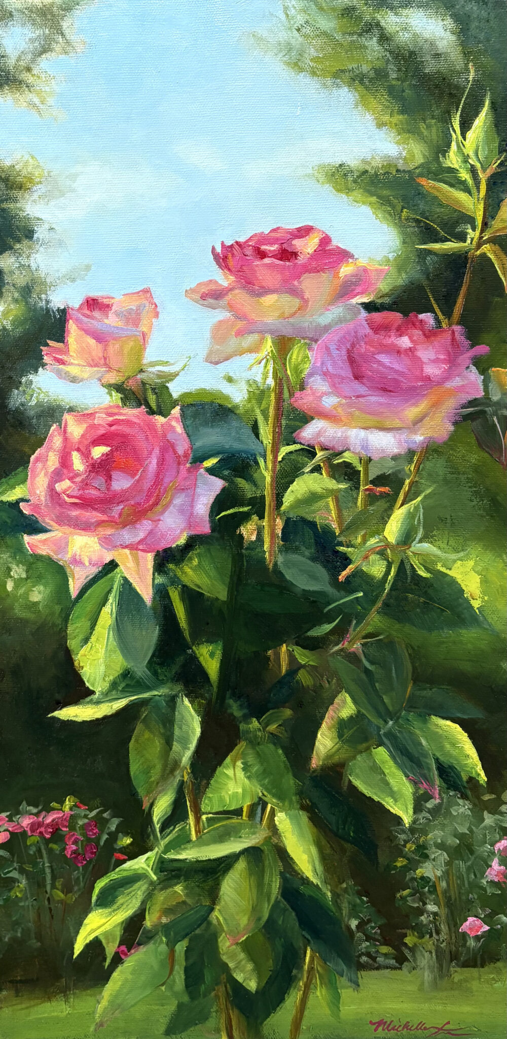Sunbathing Roses - Picture This Framing & Gallery