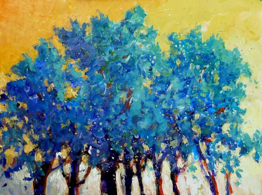 Sunrise Trees