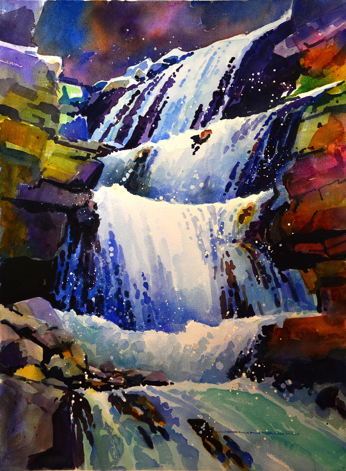 Tangle Creek Falls, Jasper II - Gregg Johnson