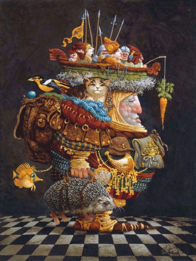 The Burden of the Responsible Man - James Christensen