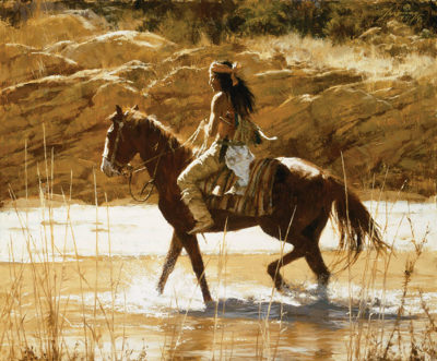 The Captain's Horse Howard Terpning