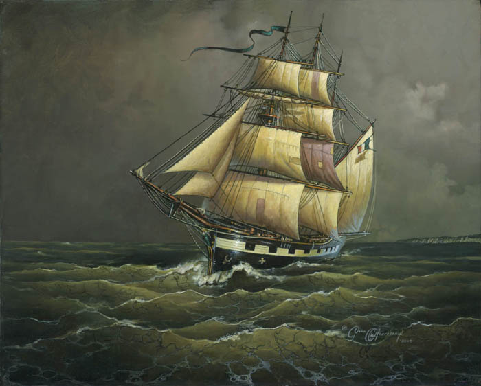The Crossing of the Ghost Ship Bonnie Bowes - Dean Morrissey