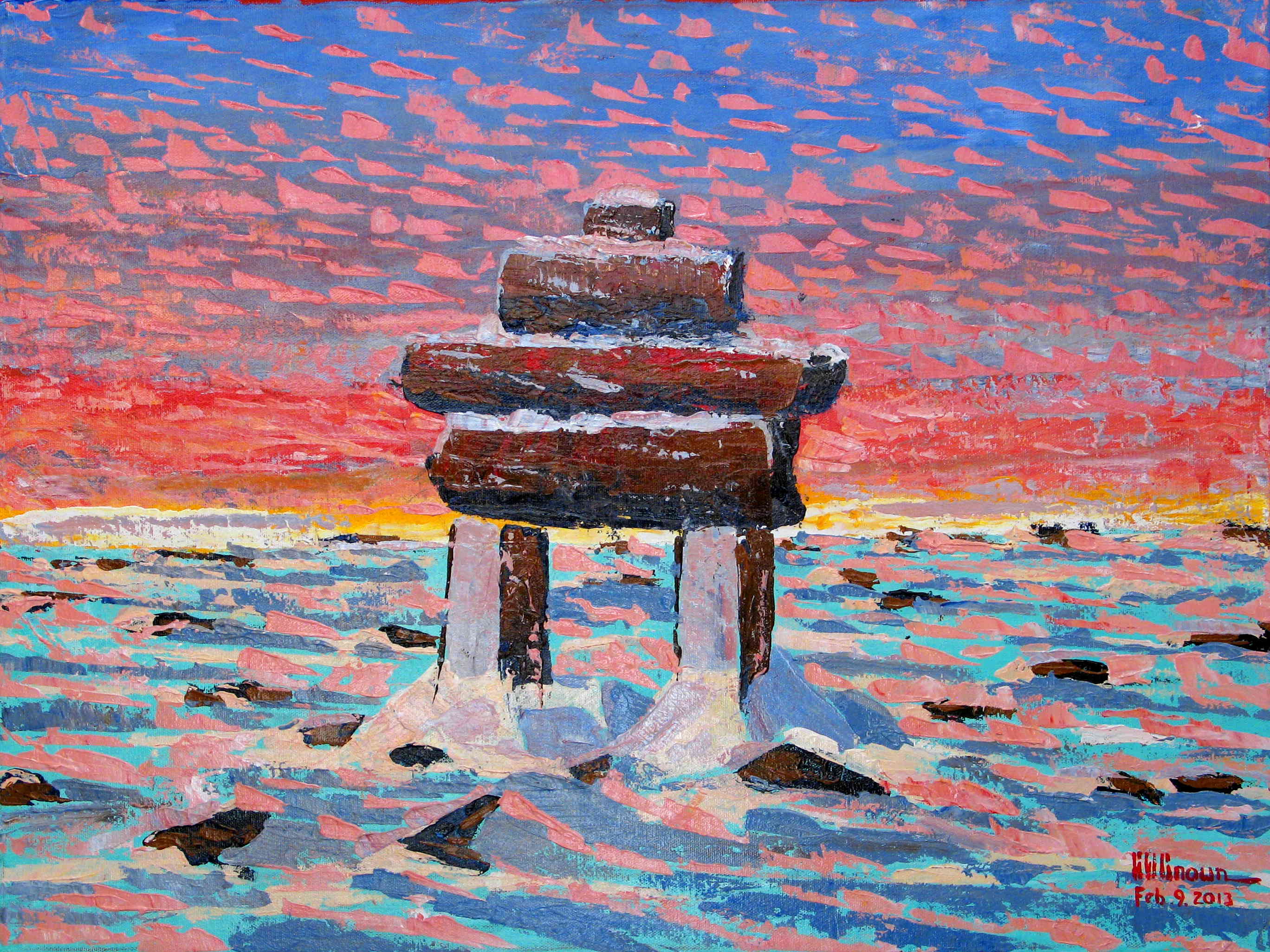 The Inukshuk Picture This Framing & Gallery