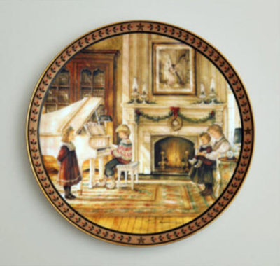 The Recital Collector Plate Trisha Romance