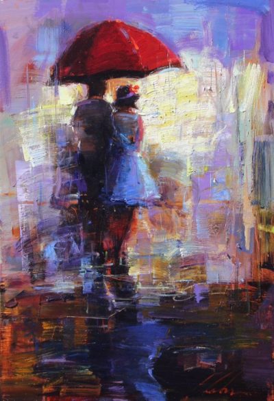 The Red Umbrella - Michael Flohr