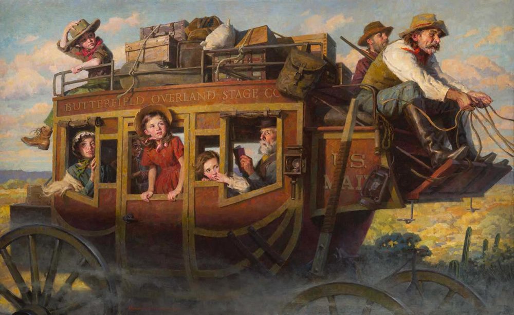 The Stagecoach Journey - Morgan Weistling