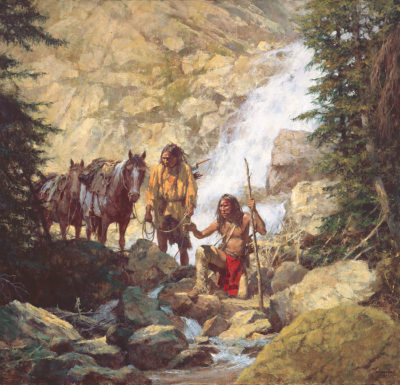 The Trackers Howard Terpning