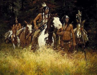 The Warning - Howard Terpning