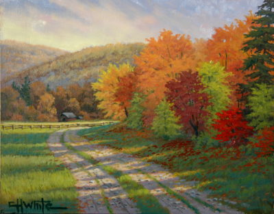 The Woodlot Road - Charles White