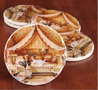 Treasure Chest Coasters Trisha Romance