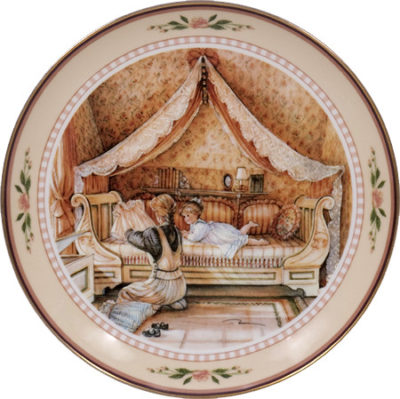 Treasure Chest Collector Plate Trisha Romance