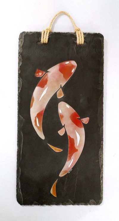 Twin Koi - Red - Roy Hinz