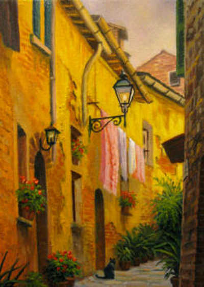 Warm Day In Tuscany Charles White