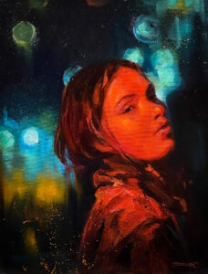 Warm umber (oil on canvas) 14x18''