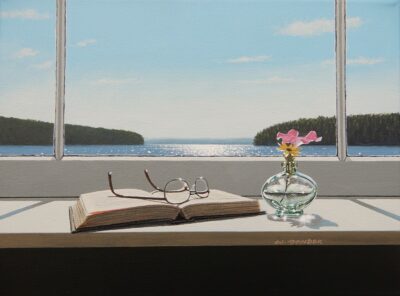 Wayne Mondok 9x12 inches Acrylic Book Break