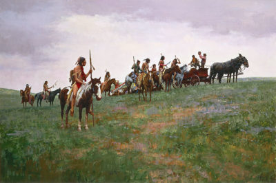 Whiskey Smugglers Howard Terpning