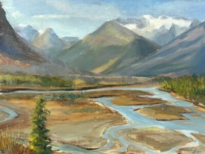 Winding our way through the Mountains