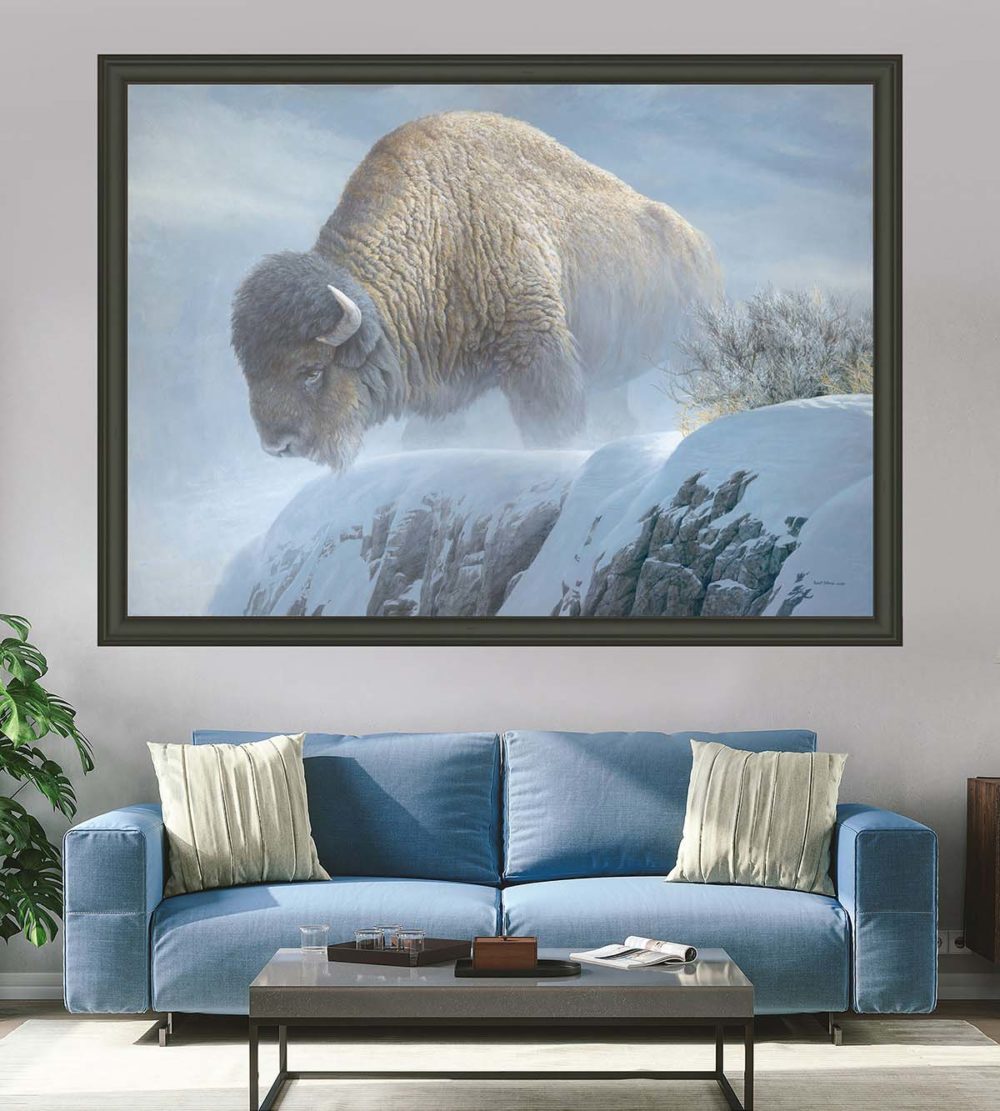 Winter Bison - Showstopper Edition - Robert Bateman