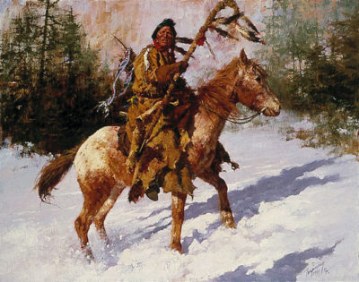 Winter Coat Howard Terpning