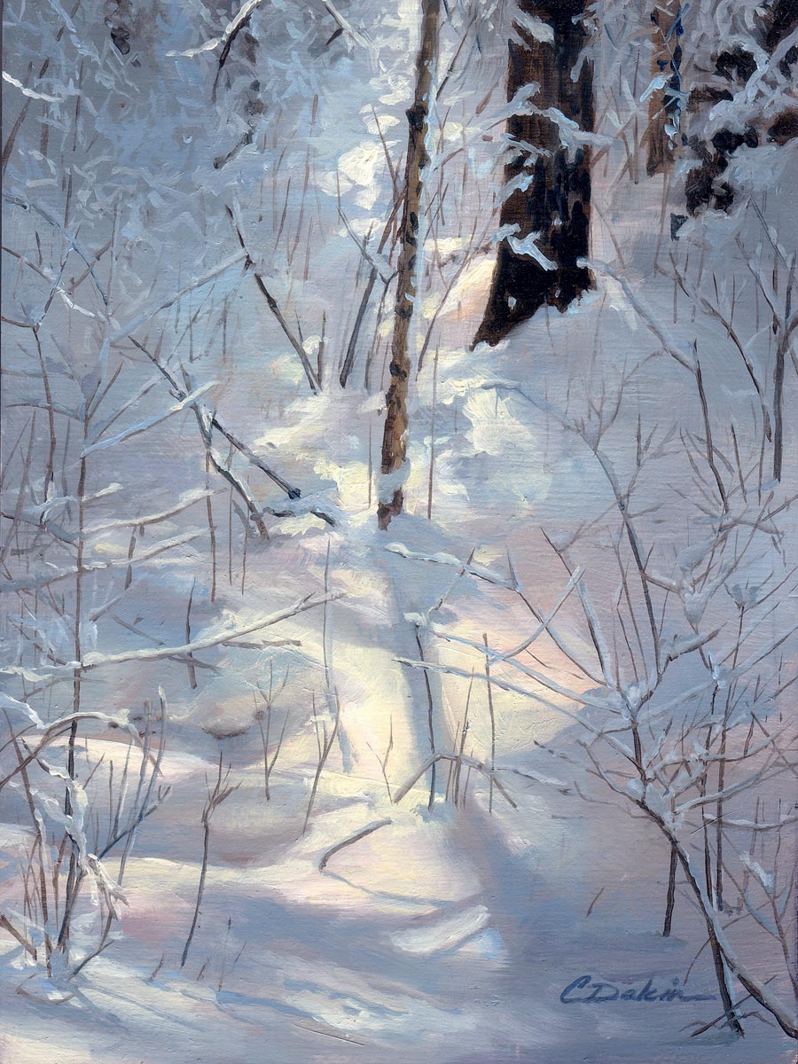 Alberta Ranchlands Winter Painting by Helena - Pixels