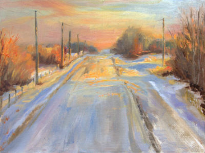 Winters' Orange Glow - Michelle Murray