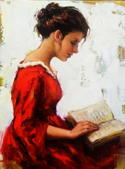 Woman in Red