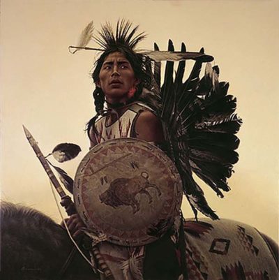 Young Plains Indian - James Bama