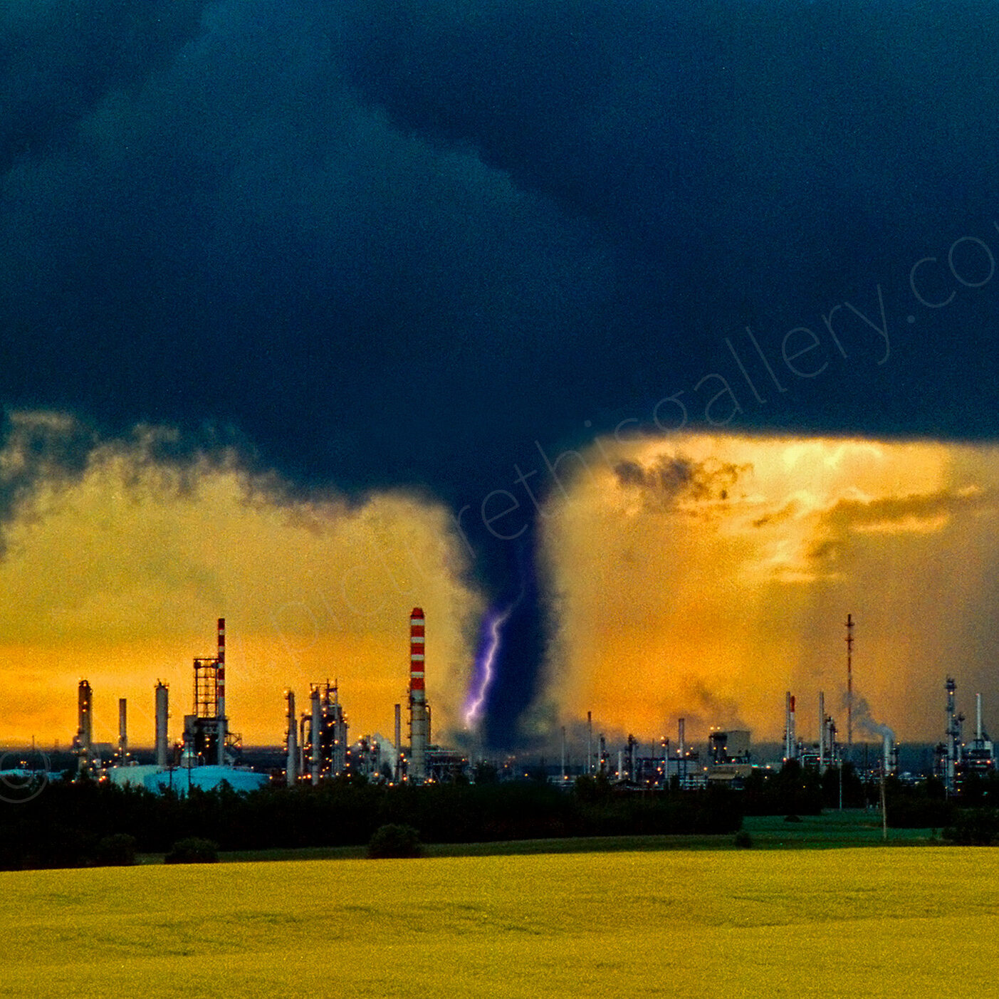 Refinery Tornado