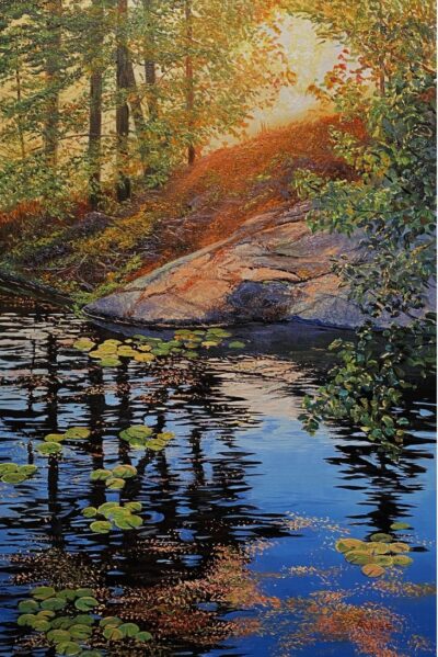evening glow 20 x 30