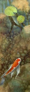 Solitaire Koi Fish
