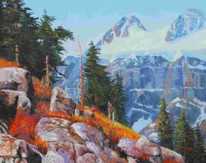 mountain view 16 x 20