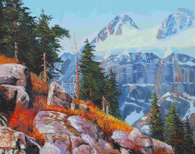 mountain view 16 x 20